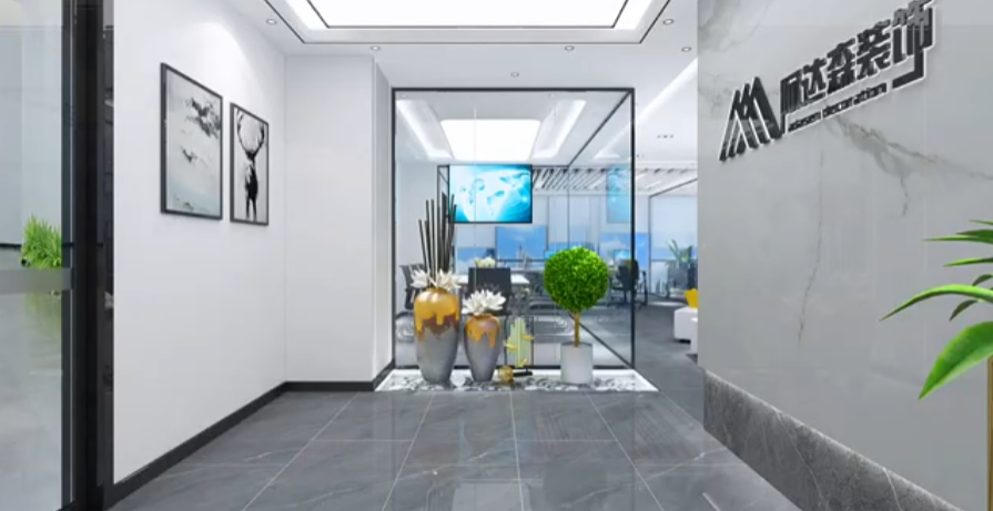 高端辦公室裝飾裝修效果
